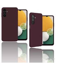 oTronica Samsung Galaxy A13 5G / A04s siliconen Back cover - Bordeaux Rood