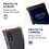 Ntech Xcover 5 Hoesje transparant silicone met Koord - Samsung Galaxy Xcover 5 hoesje met koord - hoesje Samsung Galaxy Xcover 5 met koord draagkoord TPU backcover - Zwart