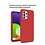 oTronica oTronica Hoesje Geschikt Voor Samsung Galaxy A33 hoesje Rood colour case - Hoesje Geschikt Voor Samsung Galaxy A33 5G Siliconen hoesje