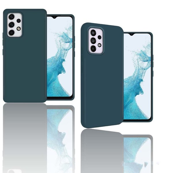 oTronica oTronica Hoesje Geschikt Voor Samsung Galaxy A33 hoesje Donker Groen colour case - Hoesje Geschikt Voor Samsung Galaxy A33 5G Siliconen hoesje