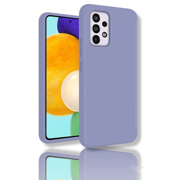 oTronica oTronica Hoesje Geschikt Voor Samsung Galaxy A53 backcover liquid siliconen hoesje - Lavendel