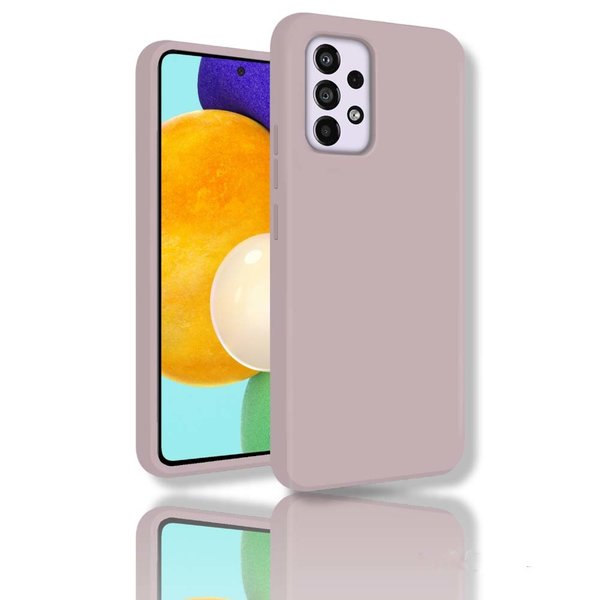oTronica oTronica Hoesje Geschikt Voor Samsung Galaxy A53 backcover liquid siliconen hoesje - Licht Roze