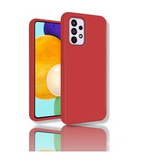 oTronica Samsung A53 siliconen Backcover hoesje Rood