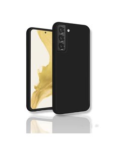 oTronica Samsung S22 Plus siliconen Backcover hoesje Zwart
