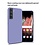 oTronica oTronica Hoesje Geschikt Voor Samsung Galaxy S22 Plus backcover liquid siliconen hoesje - Lavendel