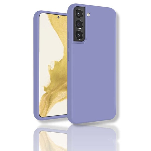 oTronica oTronica Hoesje Geschikt Voor Samsung Galaxy S22 Plus backcover liquid siliconen hoesje - Lavendel