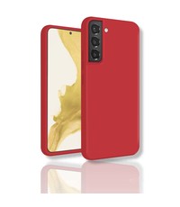 oTronica Samsung S22 Plus siliconen Backcover hoesje Rood