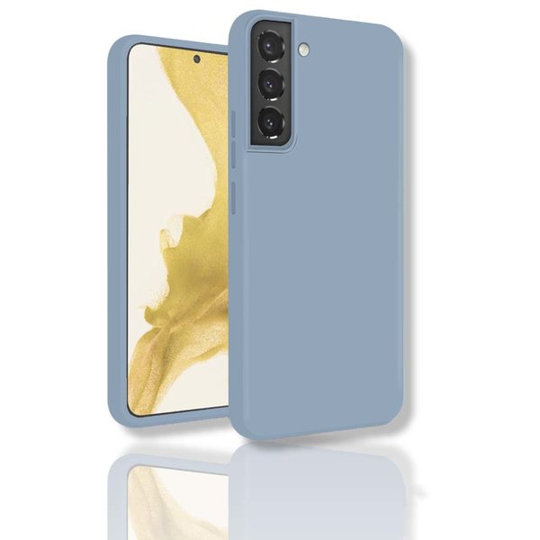 oTronica oTronica Hoesje Geschikt Voor Samsung Galaxy S22 backcover liquid siliconen hoesje - Graniet Grijs