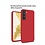 oTronica oTronica Hoesje Geschikt Voor Samsung Galaxy S22 backcover liquid siliconen hoesje - Rood