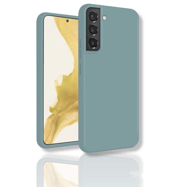 oTronica oTronica Hoesje Geschikt Voor Samsung Galaxy S22 backcover liquid hoesje - Mint Groen