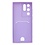 Ntech Hoesje Geschikt Voor Samsung Galaxy S22 Ultra Siliconen hoesje Lavendel Paars Met Pasjeshouder