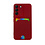 Ntech Hoesje Geschikt Voor Samsung Galaxy S22 Siliconen hoesje Bordeaux Rood Met Pasjeshouder