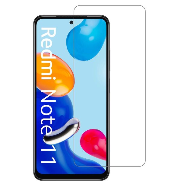 Ntech Ntech screenprotector voor Screenprotector geschikt voor Xiaomi Redmi Note 11 - tempered glas gehard