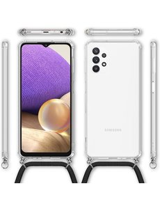oTronica Samsung Galaxy A72 Hoesje Met Koord