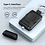 Ntech Draagbare USB C draadloze horloge oplader voor Samsung Galaxy Watch 6 / 6 Classic / 5 / 4 Classic LTE, Watch 3 LTE, Galaxy Active 2, Galaxy Watch LTE, Gear S3 Gear Sport, 1400 mAh Key Ring Magnetic wireless