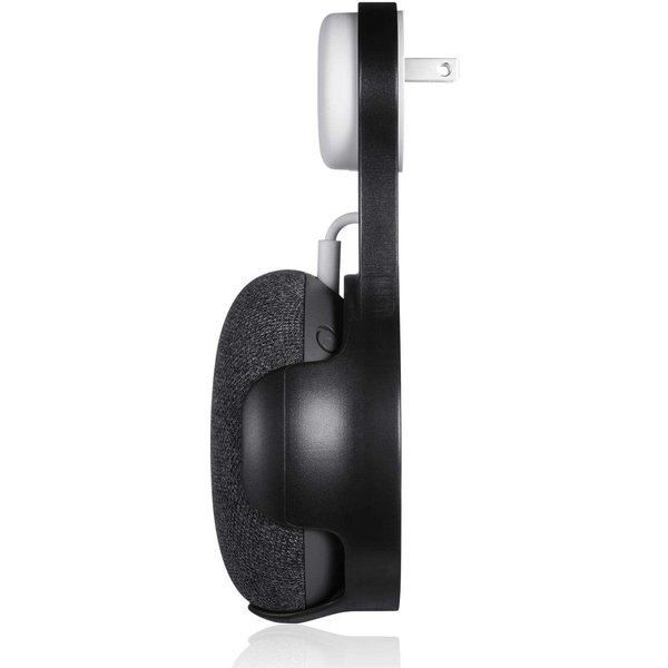 Ntech Geschikt voor Google Home Mini Muurhouder Zwart Ntech - Geschikt voor Google wallmount - houder Geschikt voor Google - Geschikt voor Google mini houder - nest muurhouder - Ntech Geschikt voor Google nest mini houder