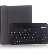 Ntech Samsung Tab A 10.1 inch 2019 SM-T510 / SM-T515  Keyboard hoes met toetsenbord Zwart