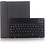 Ntech Samsung Tab A 10.1 inch 2019 SM-T510 / SM-T515  Keyboard hoes met toetsenbord Zwart - Samsung Book Case Hoes