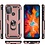 Ntech Hoesje geschikt voor Moto G71 hoes Hybrid Armor Anti-Shock hoesje Rose Goud - Hoesje geschikt voor Moto G71 Hoesje kickstand Ring houder cover TPU backcover hoesje