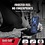 Ntech Hoesje geschikt voor Moto G71 hoes Hybrid Armor Anti-Shock hoesje Blauw - Hoesje geschikt voor Moto G71 Hoesje kickstand Ring houder cover TPU backcover hoesje