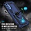 Ntech Hoesje geschikt voor Moto G41 / Hoesje geschikt voor Moto G31 hoesje Hybrid Armor Anti-Shock hoesje Blauw - Hoesje geschikt voor Moto G31 / G41 Hoesje kickstand Ring houder cover TPU backcover hoesje