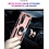 Ntech Hoesje Geschikt Voor Samsung Galaxy Z Fold 3 5G hoesje Hybrid Armor Anti-Shock hoesje Rose Goud - Galaxy Z Fold 3 5G / Z Fold 3 Hoesje kickstand Ring houder cover TPU backcover hoesje