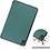 Ntech Hoesje geschikt voor Nokia T20 hoes boekcase Donker Groen - Hoesje geschikt voor Nokia T20 hoesje cover smart hoes - hoes Hoesje geschikt voor Nokia T20 Kunstleer - Hoesje geschikt voor Nokia T20 case - T20 Trifold smart Cover