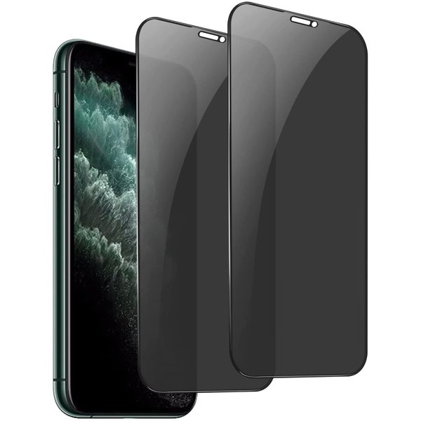 Ntech Screenprotector Geschikt voor iPhone XS max Privacy Screenprotector 2 Pack