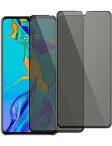 Ntech Huawei Nova 4E Privacy Screenprotector 2Pack