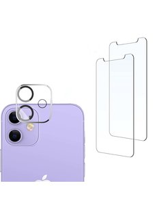 Ntech iPhone 13 Mini Camera lens protector + Screen Protector 2 stuks
