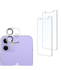 Ntech iPhone 12 / 12 Pro Camera lens protector + Screen Protector 2 stuks