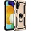 Ntech Hoesje Geschikt Voor Samsung Galaxy A13 5G hoesje Hybrid Armor Anti-Shock hoesje Goud - Galaxy A13 5G - A13 5G Hoesje kickstand Ring houder cover TPU backcover hoesje