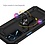 Ntech Oppo A16 hoesje Hybrid Armor Anti-Shock hoesje Zwart - Oppo A16 - A16 Hoesje kickstand Ring houder cover TPU backcover hoesje