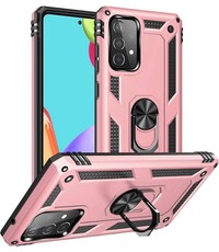 Ntech Oppo A16 hoes Hybrid Armor Anti-Shock hoesje Rose Goud