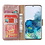 Ntech Hoesje Geschikt Voor Samsung Galaxy S20 FE 2022 hoesje bookcase Rose Goud - Galaxy S20 FE bookcase wallet case portemonnee hoesje - Hoesje Geschikt Voor Samsung Galaxy S20 Fe 2022 screenprotector / 2X tempered glass