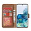 Ntech Hoesje Geschikt Voor Samsung Galaxy S20 FE 2022 hoesje bookcase Bruin - Galaxy S20 FE bookcase wallet case portemonnee hoesje - Hoesje Geschikt Voor Samsung Galaxy S20 Fe 2022 screenprotector / 2X tempered glass