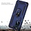 oTronica Geschikt Voor Oppo A16 Hoesje Armor Anti-shock Backcover Blauw - Geschikt Voor Oppo A16 - A16 Backcover kickstand Ring houder cover TPU backcover oTronica