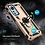 oTronica Geschikt voor Xiaomi Redmi 12X Ring Hoesje Armor Anti-shock Backcover Goud -  Geschikt voor Xiaomi Redmi 12X - Redmi 12X Backcover kickstand Ring houder cover TPU backcover oTronica