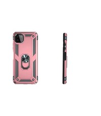 Ntech Samsung Galaxy A22 5G hoes Hybrid Armor Anti-Shock hoesje Rose Goud