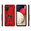 oTronica Hoesje Geschikt Voor Samsung Galaxy A02s Hoesje Armor Anti-shock Backcover Rood - Galaxy A02s - A02s Backcover kickstand Ring houder cover TPU backcover oTronica