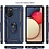 oTronica Hoesje Geschikt Voor Samsung Galaxy A02s Hoesje Armor Anti-shock Backcover Blauw - Galaxy A02s - A02s Backcover kickstand Ring houder cover TPU backcover oTronica
