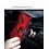 oTronica Hoesje Geschikt Voor Samsung Galaxy Z Fold 3 5G Hoesje Armor Anti-shock Backcover Rood - Galaxy Z Fold 3 5G - Z Fold 3 Backcover kickstand Ring houder cover TPU backcover oTronica