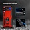 oTronica Hoesje Geschikt Voor Samsung Galaxy Z Flip 3 5G Hoesje Armor Anti-shock Backcover Rood - Galaxy Z Flip 3 5G - Z Flip 3 Backcover kickstand Ring houder cover TPU backcover oTronica