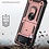 oTronica Geschikt Voor Samsung Galaxy Z Flip 3 5G Hoesje Armor Anti-shock Backcover Rose Goud - Galaxy Z Flip 3 5G - Z Flip 3 Backcover kickstand Ring houder cover TPU backcover oTronica