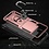 oTronica Geschikt Voor Samsung Galaxy Z Flip 3 5G Hoesje Armor Anti-shock Backcover Rose Goud - Galaxy Z Flip 3 5G - Z Flip 3 Backcover kickstand Ring houder cover TPU backcover oTronica