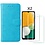 Ntech Samsung A03 Core hoesje bookcase Blauw - Samsung Galaxy A03 Core bookcase portemonnee hoesje - Samsung A03 Core screenprotector / 2X Beschermglas