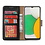 Ntech Hoesje Geschikt Voor Samsung Galaxy A03 Core hoesje bookcase Zwart - Hoesje Geschikt Voor Samsung Galaxy A03 Core bookcase portemonnee Hoesje Geschikt Voor Samsung Galaxy A03 Core screenprotector / 2X Beschermglas