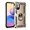 oTronica Geschikt voor Xiaomi Redmi Note 10 5G Ring Hoesje Armor Anti-shock Backcover Goud -  Geschikt voor Xiaomi Redmi Note 10 5G - Redmi Note 10 5G Backcover kickstand Ring houder cover TPU backcover oTronica