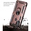 oTronica Geschikt voor Motorola G71 5G Ring Hoesje Armor Anti-shock Backcover Rose Goud -  Geschikt voor Motorola G71 5G Geschikt voor Motorola G71 5G Backcover kickstand Ring houder cover TPU backcover oTronica