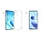 Ntech Hoesje geschikt voor Xiaomi Mi 11 Lite Transparant Hoesje Met Bumper en Glas Screenprotector - Xiaomi Mi 11 Lite case - Xiaomi Mi 11 Lite backcover - Ntech hoesje